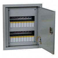 Распределительный шкаф PROxima 18 мод., IP31, встраиваемый, металл, серая дверь |  код. mb11-18 |  EKF